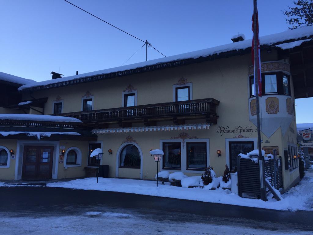 Landgasthof Knappenstuben Fieberbrunn Exterior foto